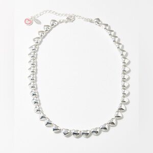 Mademoiselle Jules HEARTBREAKER NECKLACE - SILVER